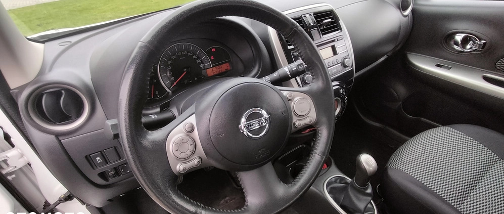 Nissan Micra cena 27800 przebieg: 100000, rok produkcji 2015 z Zelów małe 436